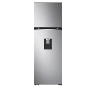 Refrigerador LG VT29 283L Frío Seco Acero Inox Dispensador de Agua, Eficiencia A Motor Inverter Gtía 10 Años - Tienda Universo